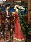 John William Waterhouse Tristram and Isolde (mk41) France oil painting reproduction